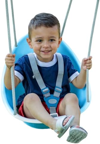 Swurfer Coconut - Your Child's First Swing with Soft Braided…